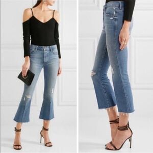 Mother The Nomad Crop Fray Jeans| Size 28
